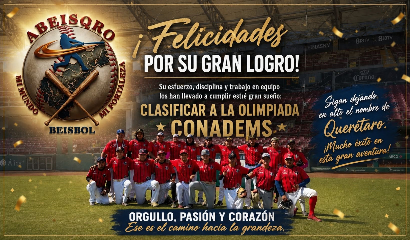 QUERÉTARO ESTÁ ORGULLOSO DE USTEDES